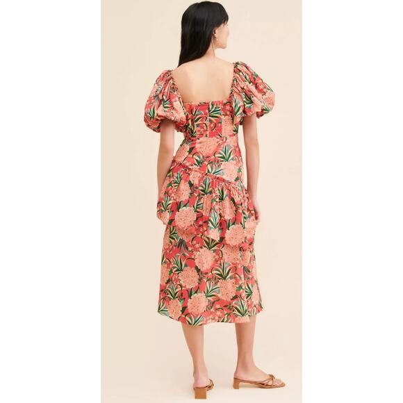 NWOT FARM Rio Pineapple Bloom Dress - Picture 3 of 6